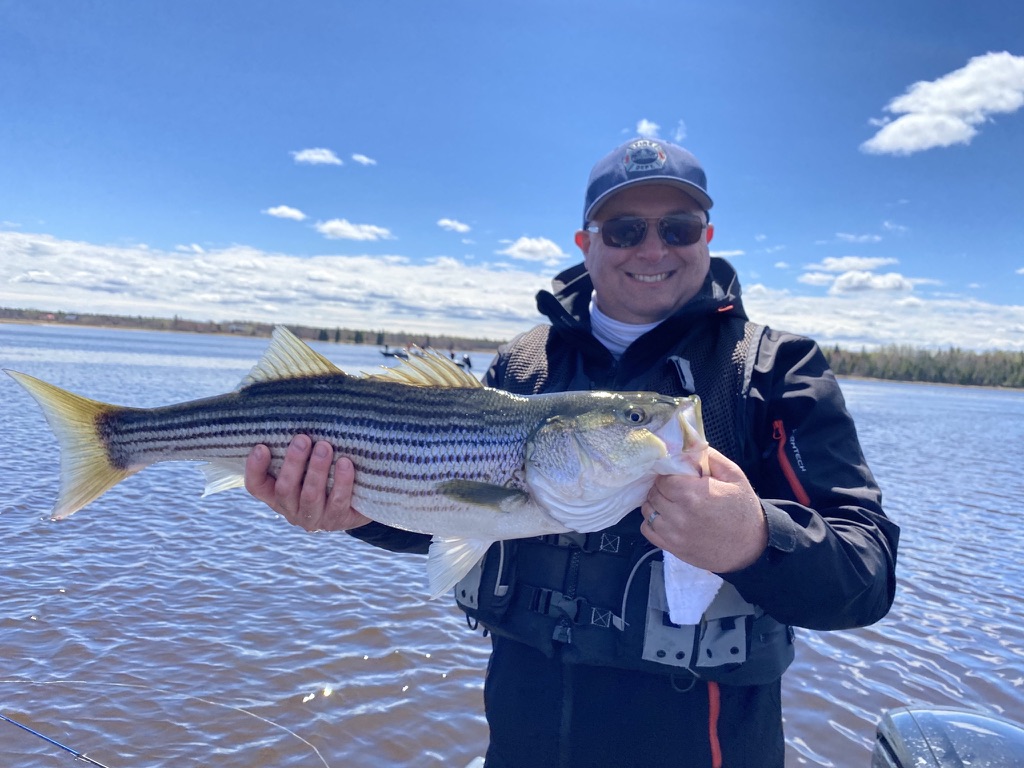 Dave had a great time, caught the longest fish (this may not be it)