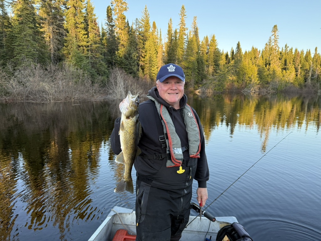 Chunky, chunky walleye.