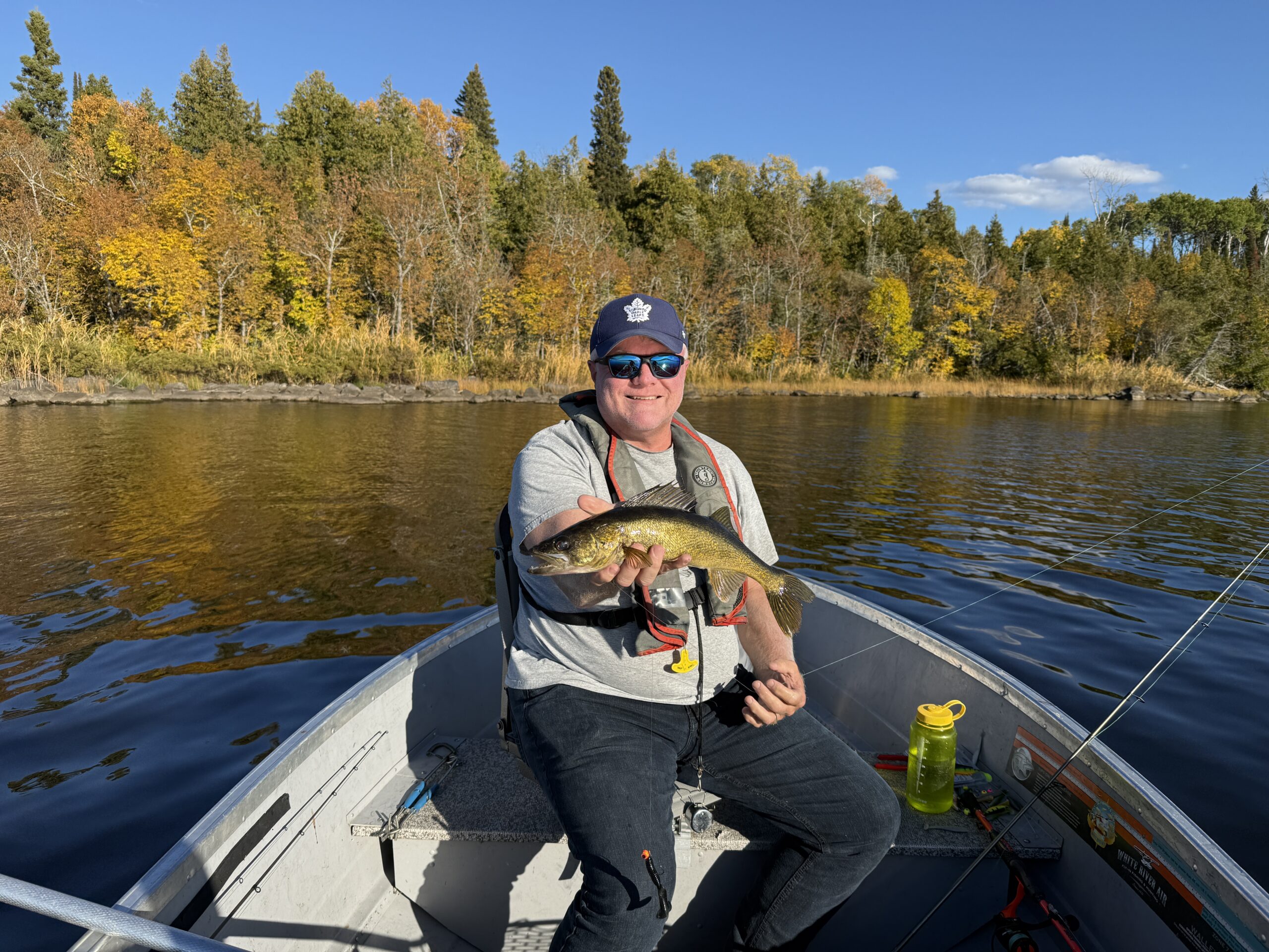 The typical walleye for this trip.